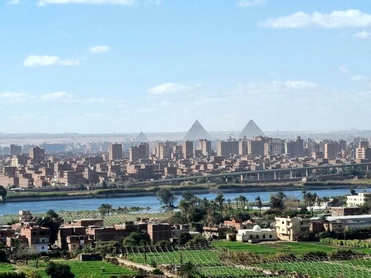 Amazing Nile View And Pyramids Apartment Kaherah Luaran gambar